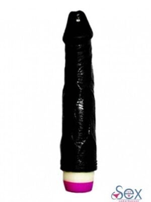 Natural Black Silicone Dildo- sextoyinsadarbazaar.com